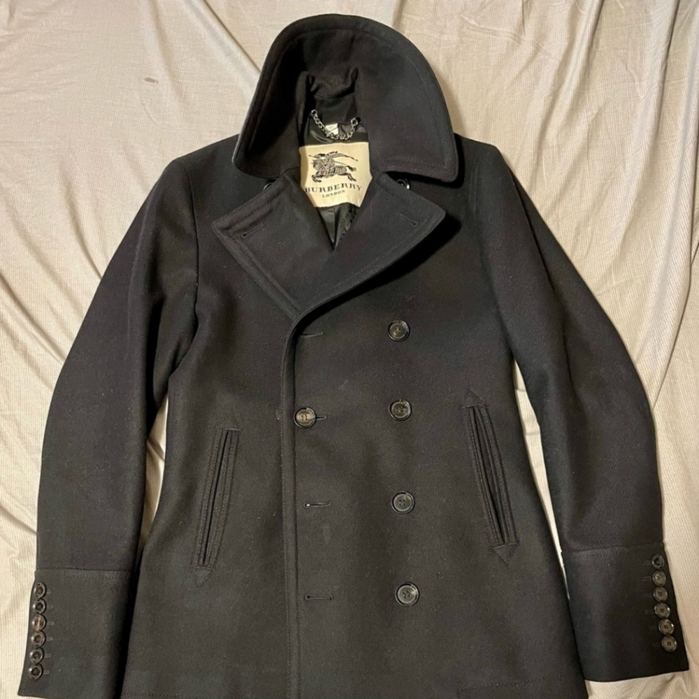 Burberry London Peacoat - Size 36R / 46EU
